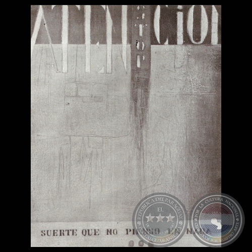 SUERTE QUE NO PIENSO EN NADA, 1969 - Técnica Mixta de ALBERTO MILTOS